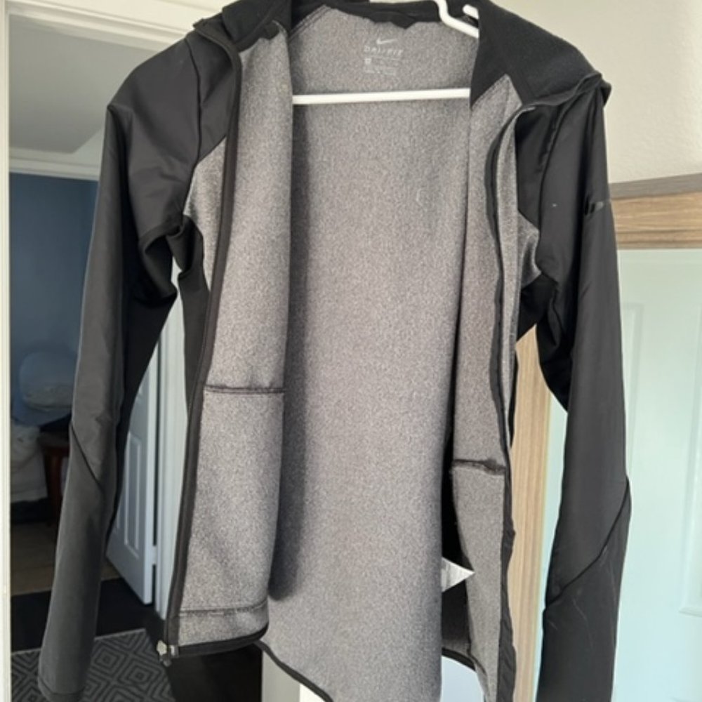 Nike Ladies' Dri-FIT - Black Gray Jacket